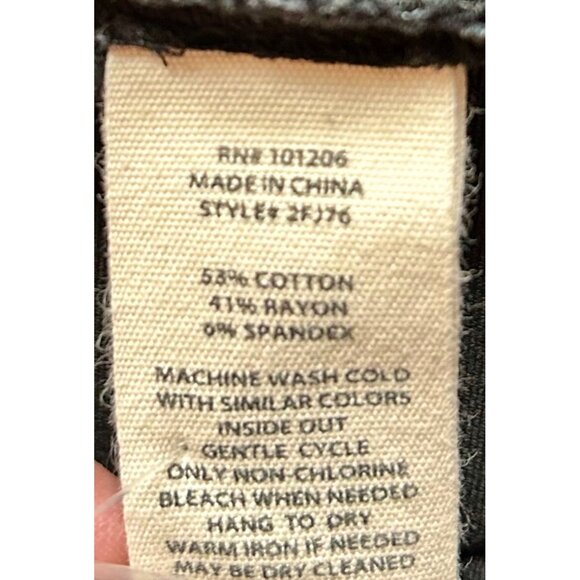 SOFT SURROUNDINGS BLACK CASUAL CHIC‎ ANKLE PANTS W/ BUTTON DETAIL Sz LARGE - Picture 5 of 10